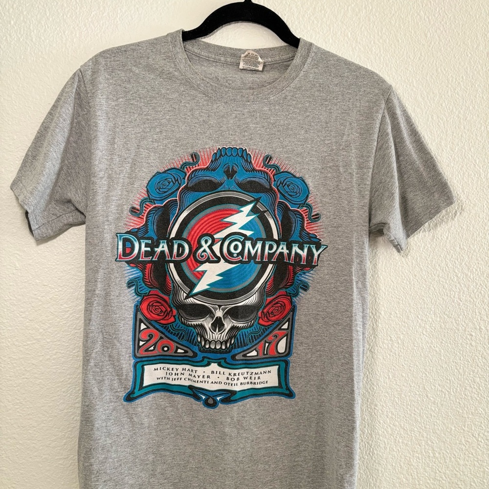 Dead & Company Gray Graphic T-Shirt